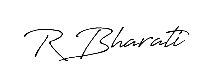 Also we have R Bharati name is the best signature style. Create professional handwritten signature collection using Antro_Vectra_Bolder autograph style. R Bharati signature style 7 images and pictures png