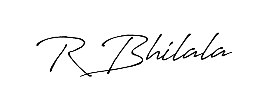 Make a beautiful signature design for name R Bhilala. Use this online signature maker to create a handwritten signature for free. R Bhilala signature style 7 images and pictures png