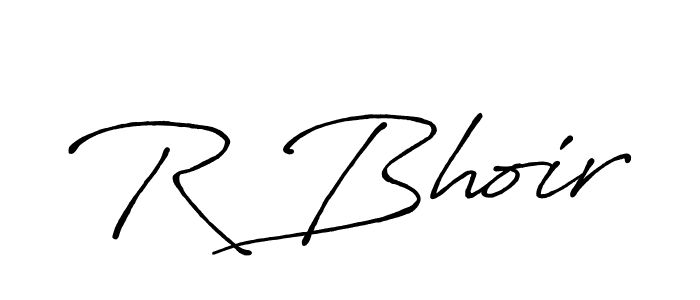 It looks lik you need a new signature style for name R Bhoir. Design unique handwritten (Antro_Vectra_Bolder) signature with our free signature maker in just a few clicks. R Bhoir signature style 7 images and pictures png
