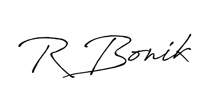 You can use this online signature creator to create a handwritten signature for the name R Bonik. This is the best online autograph maker. R Bonik signature style 7 images and pictures png