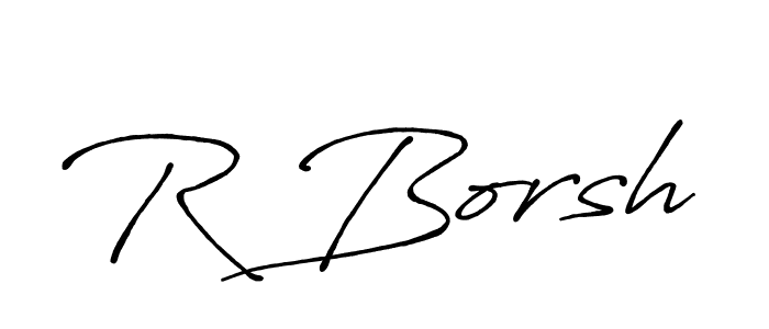 Make a beautiful signature design for name R Borsh. Use this online signature maker to create a handwritten signature for free. R Borsh signature style 7 images and pictures png