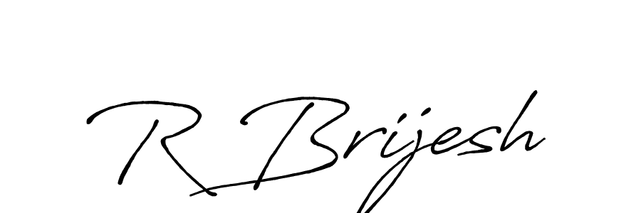 You should practise on your own different ways (Antro_Vectra_Bolder) to write your name (R Brijesh) in signature. don't let someone else do it for you. R Brijesh signature style 7 images and pictures png