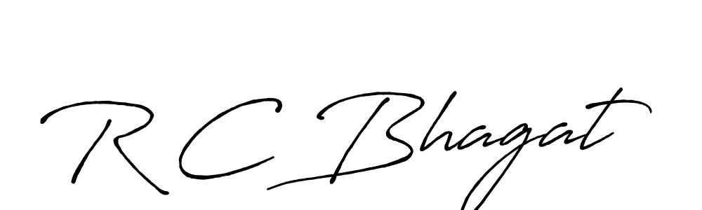 Also we have R C Bhagat name is the best signature style. Create professional handwritten signature collection using Antro_Vectra_Bolder autograph style. R C Bhagat signature style 7 images and pictures png