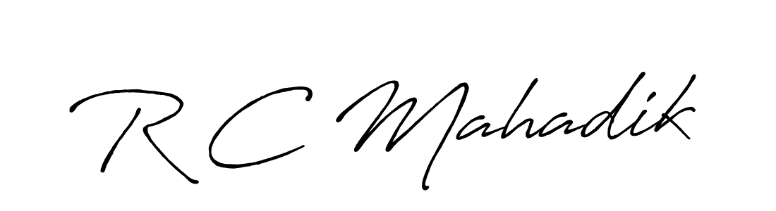 Here are the top 10 professional signature styles for the name R C Mahadik. These are the best autograph styles you can use for your name. R C Mahadik signature style 7 images and pictures png