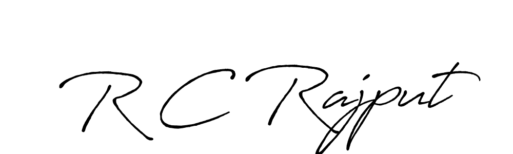 Here are the top 10 professional signature styles for the name R C Rajput. These are the best autograph styles you can use for your name. R C Rajput signature style 7 images and pictures png