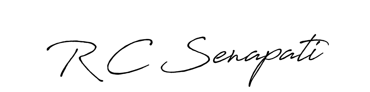 Also we have R C Senapati name is the best signature style. Create professional handwritten signature collection using Antro_Vectra_Bolder autograph style. R C Senapati signature style 7 images and pictures png