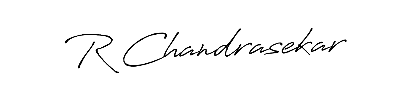 Use a signature maker to create a handwritten signature online. With this signature software, you can design (Antro_Vectra_Bolder) your own signature for name R Chandrasekar. R Chandrasekar signature style 7 images and pictures png