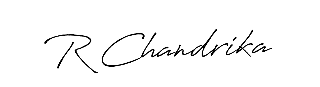 Similarly Antro_Vectra_Bolder is the best handwritten signature design. Signature creator online .You can use it as an online autograph creator for name R Chandrika. R Chandrika signature style 7 images and pictures png