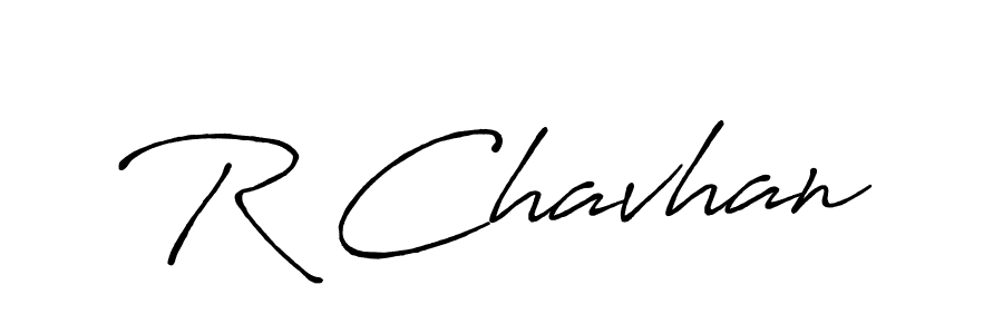 The best way (Antro_Vectra_Bolder) to make a short signature is to pick only two or three words in your name. The name R Chavhan include a total of six letters. For converting this name. R Chavhan signature style 7 images and pictures png