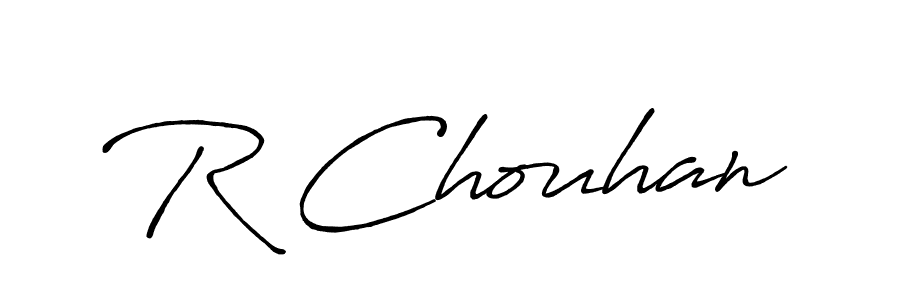 Once you've used our free online signature maker to create your best signature Antro_Vectra_Bolder style, it's time to enjoy all of the benefits that R Chouhan name signing documents. R Chouhan signature style 7 images and pictures png