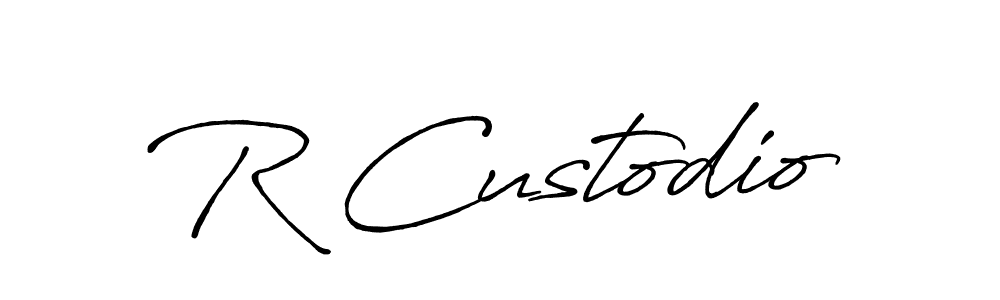 How to make R Custodio signature? Antro_Vectra_Bolder is a professional autograph style. Create handwritten signature for R Custodio name. R Custodio signature style 7 images and pictures png