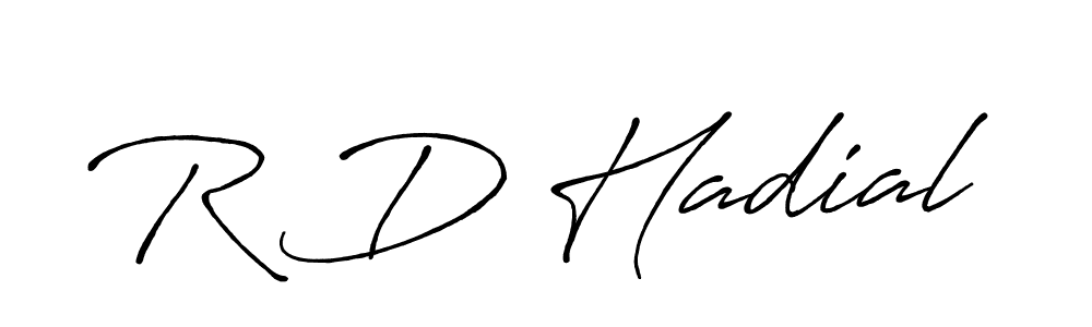 Best and Professional Signature Style for R D Hadial. Antro_Vectra_Bolder Best Signature Style Collection. R D Hadial signature style 7 images and pictures png