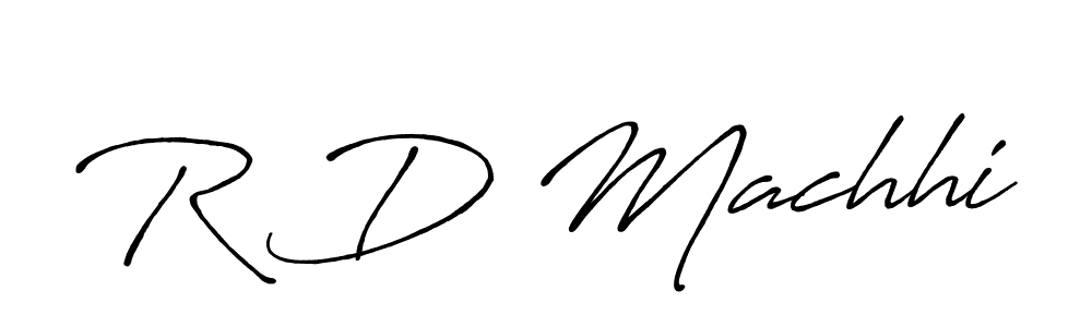 Make a beautiful signature design for name R D Machhi. Use this online signature maker to create a handwritten signature for free. R D Machhi signature style 7 images and pictures png