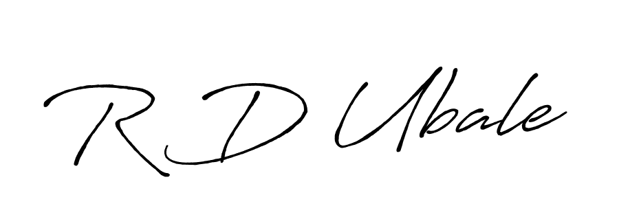 You should practise on your own different ways (Antro_Vectra_Bolder) to write your name (R D Ubale) in signature. don't let someone else do it for you. R D Ubale signature style 7 images and pictures png