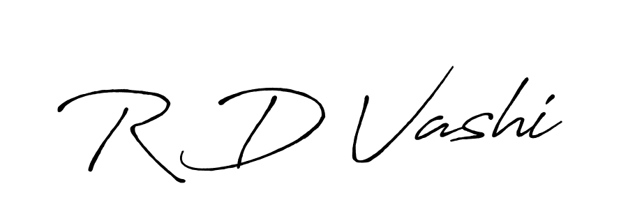Similarly Antro_Vectra_Bolder is the best handwritten signature design. Signature creator online .You can use it as an online autograph creator for name R D Vashi. R D Vashi signature style 7 images and pictures png