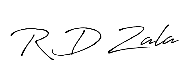 How to Draw R D Zala signature style? Antro_Vectra_Bolder is a latest design signature styles for name R D Zala. R D Zala signature style 7 images and pictures png