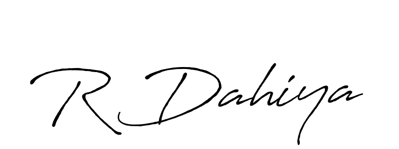 This is the best signature style for the R Dahiya name. Also you like these signature font (Antro_Vectra_Bolder). Mix name signature. R Dahiya signature style 7 images and pictures png