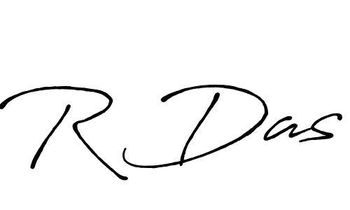 How to Draw R Das signature style? Antro_Vectra_Bolder is a latest design signature styles for name R Das. R Das signature style 7 images and pictures png