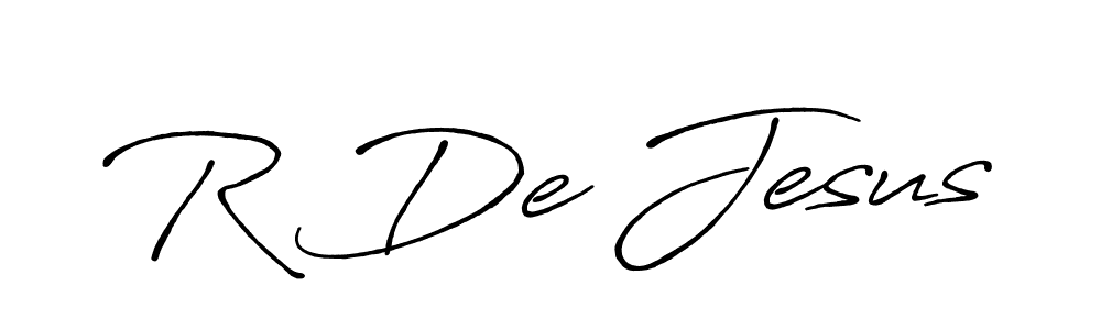 if you are searching for the best signature style for your name R De Jesus. so please give up your signature search. here we have designed multiple signature styles  using Antro_Vectra_Bolder. R De Jesus signature style 7 images and pictures png