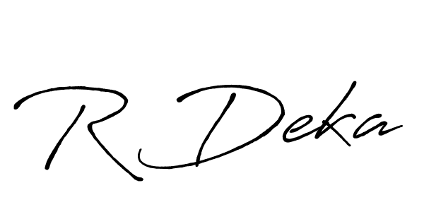 Here are the top 10 professional signature styles for the name R Deka. These are the best autograph styles you can use for your name. R Deka signature style 7 images and pictures png