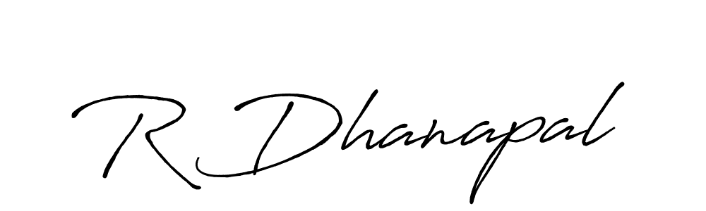 Also we have R Dhanapal name is the best signature style. Create professional handwritten signature collection using Antro_Vectra_Bolder autograph style. R Dhanapal signature style 7 images and pictures png