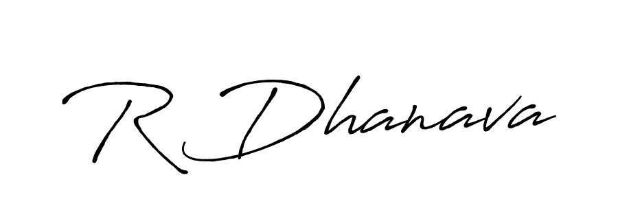 Also You can easily find your signature by using the search form. We will create R Dhanava name handwritten signature images for you free of cost using Antro_Vectra_Bolder sign style. R Dhanava signature style 7 images and pictures png