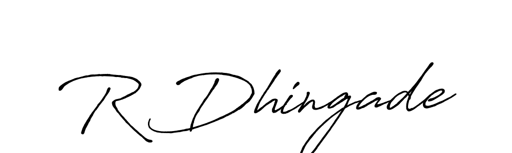 It looks lik you need a new signature style for name R Dhingade. Design unique handwritten (Antro_Vectra_Bolder) signature with our free signature maker in just a few clicks. R Dhingade signature style 7 images and pictures png