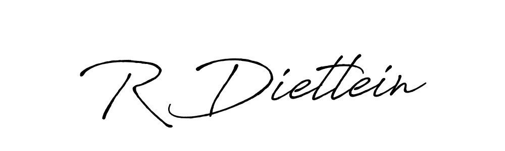 Also we have R Dietlein name is the best signature style. Create professional handwritten signature collection using Antro_Vectra_Bolder autograph style. R Dietlein signature style 7 images and pictures png
