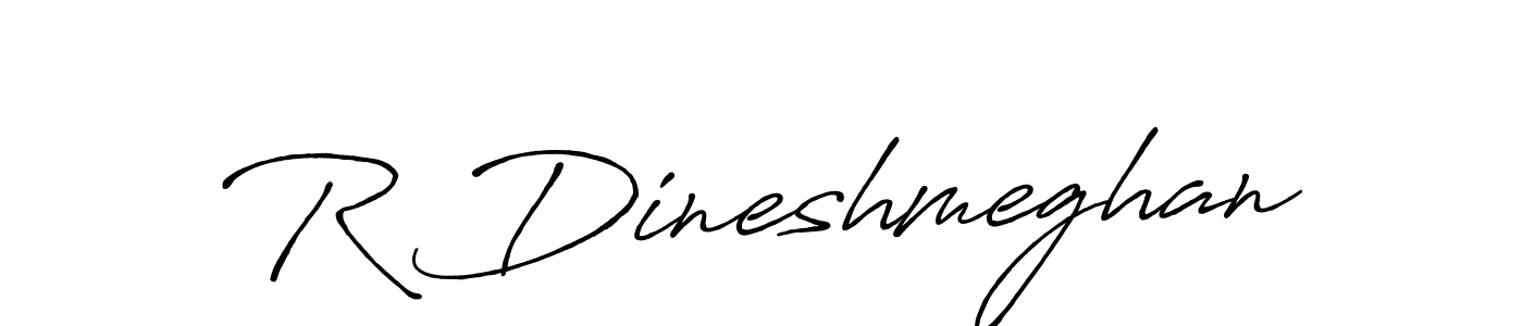 Once you've used our free online signature maker to create your best signature Antro_Vectra_Bolder style, it's time to enjoy all of the benefits that R Dineshmeghan name signing documents. R Dineshmeghan signature style 7 images and pictures png