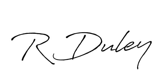 Make a beautiful signature design for name R Duley. Use this online signature maker to create a handwritten signature for free. R Duley signature style 7 images and pictures png