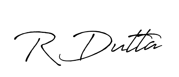 Antro_Vectra_Bolder is a professional signature style that is perfect for those who want to add a touch of class to their signature. It is also a great choice for those who want to make their signature more unique. Get R Dutta name to fancy signature for free. R Dutta signature style 7 images and pictures png