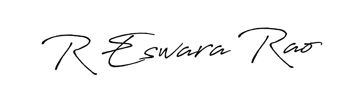 You can use this online signature creator to create a handwritten signature for the name R Eswara Rao. This is the best online autograph maker. R Eswara Rao signature style 7 images and pictures png