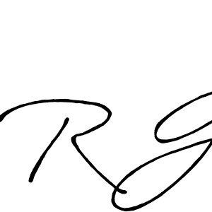 It looks lik you need a new signature style for name R G. Design unique handwritten (Antro_Vectra_Bolder) signature with our free signature maker in just a few clicks. R G signature style 7 images and pictures png