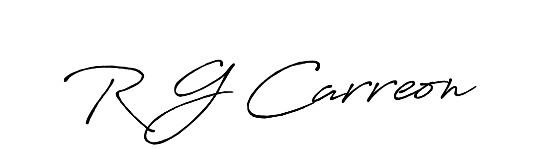 How to Draw R G Carreon signature style? Antro_Vectra_Bolder is a latest design signature styles for name R G Carreon. R G Carreon signature style 7 images and pictures png