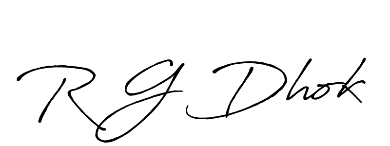 You should practise on your own different ways (Antro_Vectra_Bolder) to write your name (R G Dhok) in signature. don't let someone else do it for you. R G Dhok signature style 7 images and pictures png