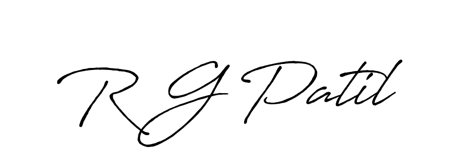 Antro_Vectra_Bolder is a professional signature style that is perfect for those who want to add a touch of class to their signature. It is also a great choice for those who want to make their signature more unique. Get R G Patil name to fancy signature for free. R G Patil signature style 7 images and pictures png