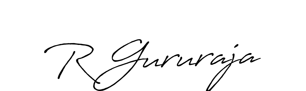 How to Draw R Gururaja signature style? Antro_Vectra_Bolder is a latest design signature styles for name R Gururaja. R Gururaja signature style 7 images and pictures png
