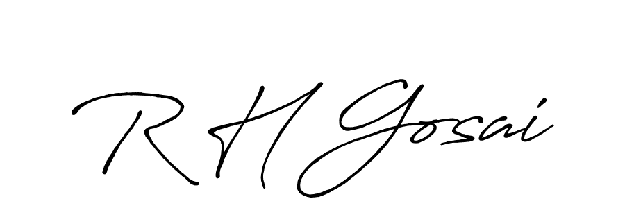 This is the best signature style for the R H Gosai name. Also you like these signature font (Antro_Vectra_Bolder). Mix name signature. R H Gosai signature style 7 images and pictures png