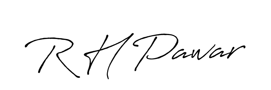 How to Draw R H Pawar signature style? Antro_Vectra_Bolder is a latest design signature styles for name R H Pawar. R H Pawar signature style 7 images and pictures png