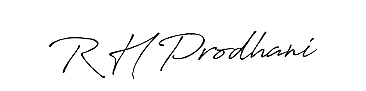 You can use this online signature creator to create a handwritten signature for the name R H Prodhani. This is the best online autograph maker. R H Prodhani signature style 7 images and pictures png