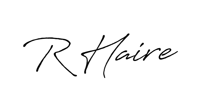 This is the best signature style for the R Haire name. Also you like these signature font (Antro_Vectra_Bolder). Mix name signature. R Haire signature style 7 images and pictures png