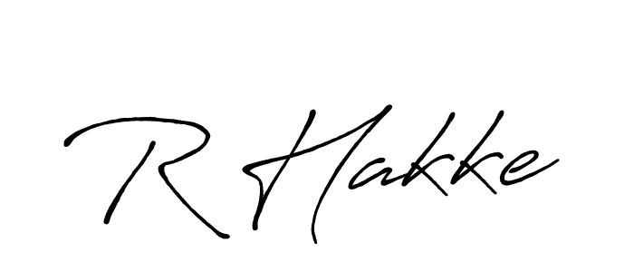 Make a beautiful signature design for name R Hakke. Use this online signature maker to create a handwritten signature for free. R Hakke signature style 7 images and pictures png