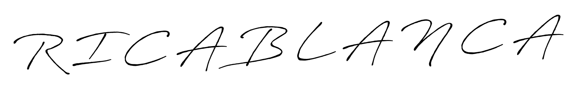 You can use this online signature creator to create a handwritten signature for the name R I C A B L A N C A. This is the best online autograph maker. R I C A B L A N C A signature style 7 images and pictures png