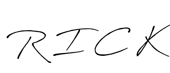 Similarly Antro_Vectra_Bolder is the best handwritten signature design. Signature creator online .You can use it as an online autograph creator for name R I C K. R I C K signature style 7 images and pictures png