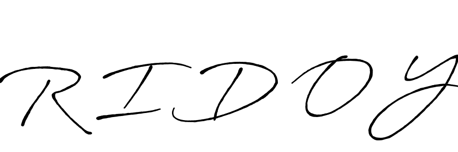 You should practise on your own different ways (Antro_Vectra_Bolder) to write your name (R I D O Y) in signature. don't let someone else do it for you. R I D O Y signature style 7 images and pictures png