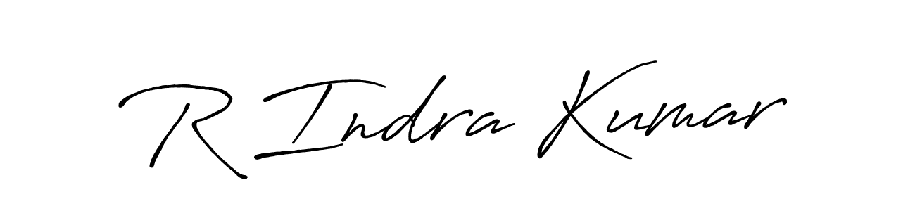 Similarly Antro_Vectra_Bolder is the best handwritten signature design. Signature creator online .You can use it as an online autograph creator for name R Indra Kumar. R Indra Kumar signature style 7 images and pictures png