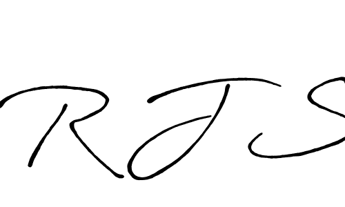 It looks lik you need a new signature style for name R J S. Design unique handwritten (Antro_Vectra_Bolder) signature with our free signature maker in just a few clicks. R J S signature style 7 images and pictures png