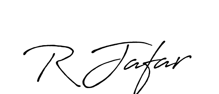 R Jafar stylish signature style. Best Handwritten Sign (Antro_Vectra_Bolder) for my name. Handwritten Signature Collection Ideas for my name R Jafar. R Jafar signature style 7 images and pictures png