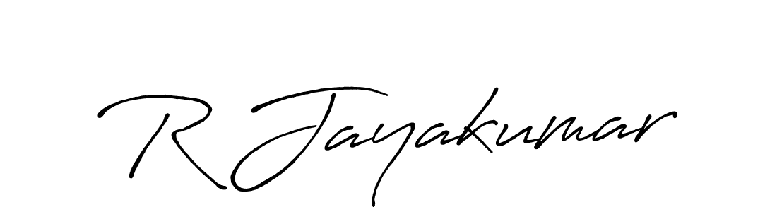 Also we have R Jayakumar name is the best signature style. Create professional handwritten signature collection using Antro_Vectra_Bolder autograph style. R Jayakumar signature style 7 images and pictures png