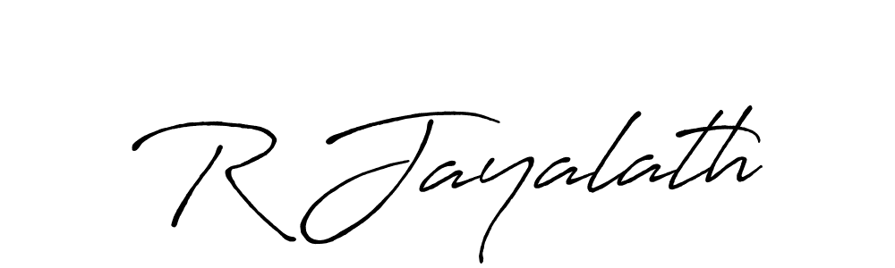 Antro_Vectra_Bolder is a professional signature style that is perfect for those who want to add a touch of class to their signature. It is also a great choice for those who want to make their signature more unique. Get R Jayalath name to fancy signature for free. R Jayalath signature style 7 images and pictures png